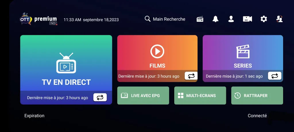 LUXE IPTV N°1 OTT ABONNEMENT EN EUROPE Abonnement IPTV